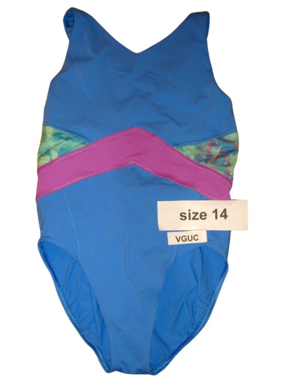 Ivivva Girl by Lululemon 🍋On The Beam Queen Bodysuit Leotard size 14